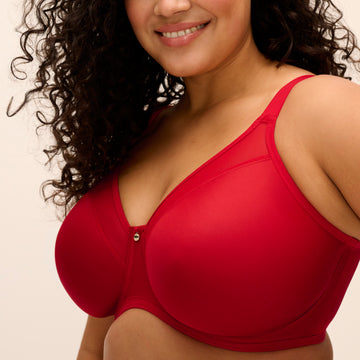 ELOMI - SMOOTH BH - HAUTE RED