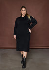 OxKnit O Neck Dress - Strikkjole