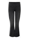 CarRoyal - Flared jeans med elastik i taljen