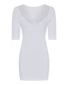 TsBelen Rib - Lang Rib Top med Blonde