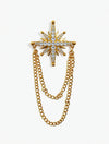 TsBethlehem - Guldbelagt Broche