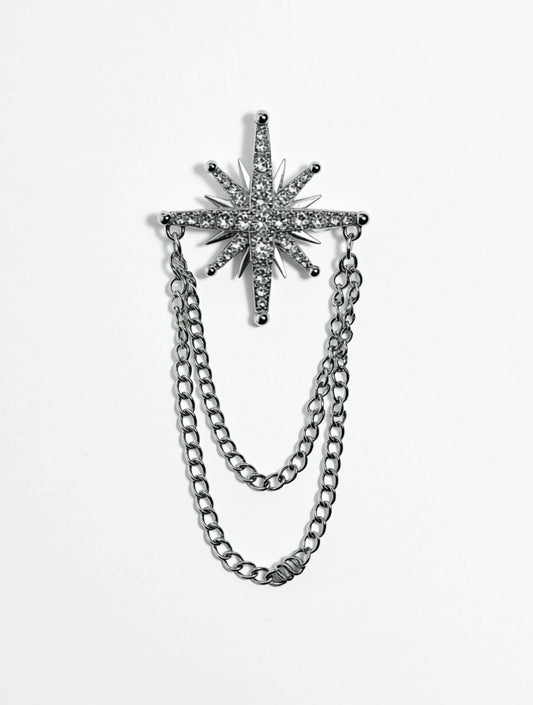 TsBethlehem - Guldbelagt Broche