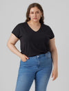 VMAYA SS V-NECK TEE NOOS CURVE