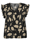VMCVERA - Bluse med V-hals
