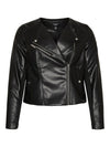 VmcRiley Rio - Kort PU Biker Jakke