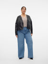 VmcRiley Rio - Kort PU Biker Jakke