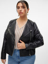 VmcRiley Rio - Kort PU Biker Jakke
