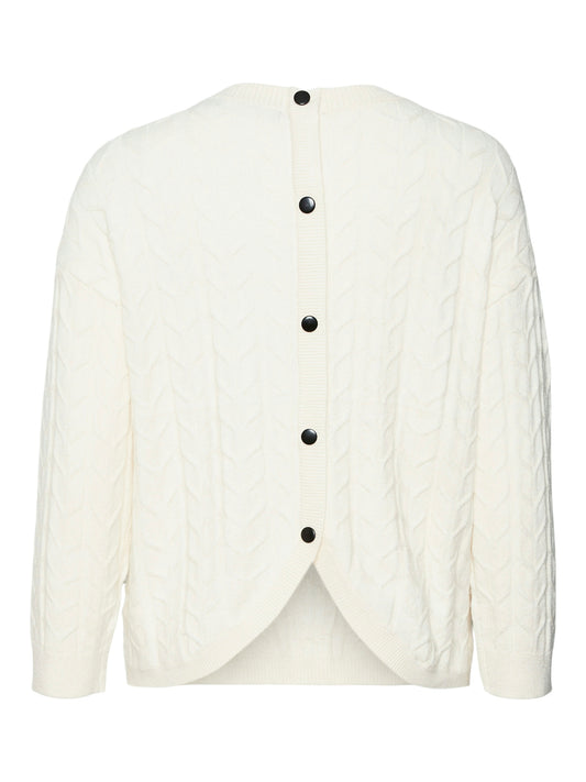 VMCTILDA LS O-NCK KNAPPTREKK