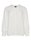 VMCVILDE - Skjortebluse med Blonde