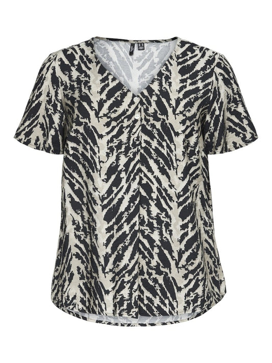 VMCLUCY - Bluse med V-hals