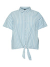 VMCLEONIE 3/4 SHORT CHAMBRAY SHIRT