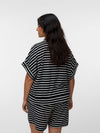 VmcLine - Frotté Bluse med Striber