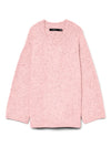 VmcIngrid - Strikbluse med Rund Hals