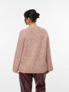 VmcIngrid - Strikbluse med Rund Hals