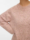 VmcIngrid - Strikbluse med Rund Hals