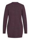 VIRIL OPEN L/S KNIT CARDIGAN - NOOS