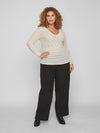 VICHIKKA V-NECK L/S TOP