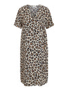VIHENNA SS V-NECK WRAP DRESS