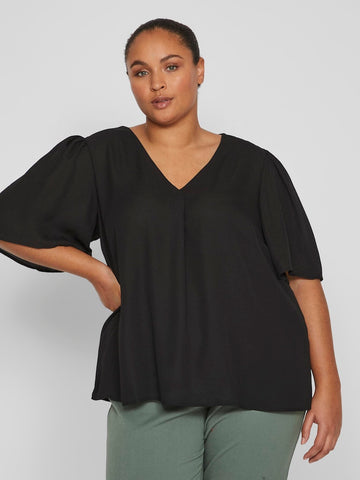 VILUCIA V-HALS 2/4 TOP/CUR - NOOS