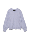 VmcFrancesca - Strikbluse med Rund hals