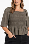 WaANIA 1 - Bluse med Smock