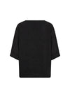 WaANIA 2 - Bluse med Struktur - Sort