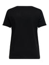 CarBea - Kortærmet T-shirt med V-hals