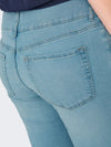 CARANNA - Højtaljet Ankel Jeans - Noos