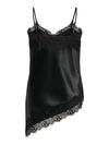 CarIndona - Satin Stroptop i Blonde