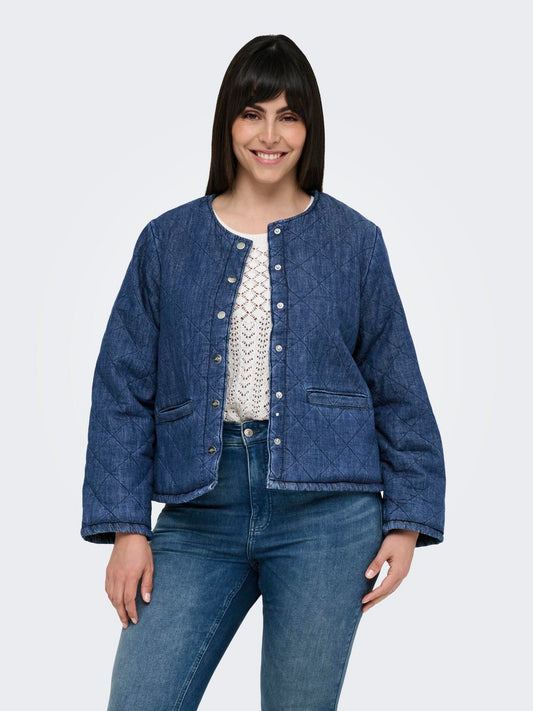CARROSA - Quilt Jakke Denim