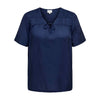 CARDIONA - Bluse med V-Hals