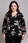 CARVICA - Bluse med V-hals - NOOS