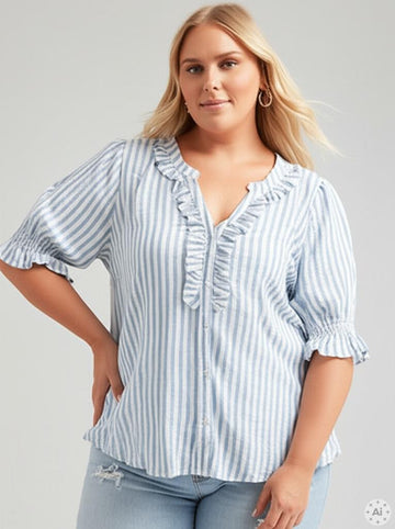 CpJacline - Stripete Bluse