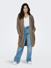 CarJade - Lang Strik Cardigan - Noos