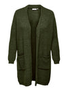 CarJade - Lang Strik Cardigan - Noos