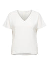 CARMETTA - Bluse med V-hals - Noos