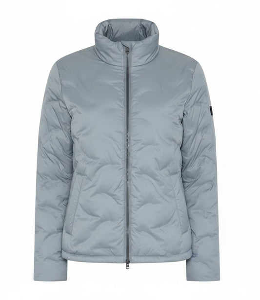 Fabric downmix jakke - pastellblå