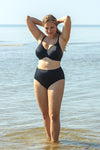 PlBikini Top - Sort Basis Bikini Top