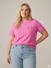 CarFreja - T-shirt med ryg print