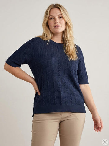 VcmLux Light - Strikbluse