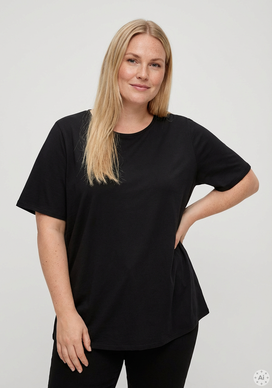 Ox63335 - Viskose Basis T-shirt