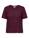 CarSunny Pullover - Kortermet Strikkegenser
