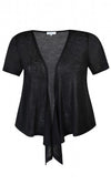 ZHAgar Bolero Cardigan med Kort Ærme