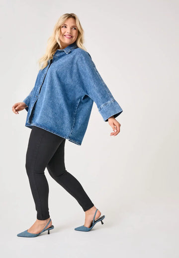 CarThunder Push Up svarte jeans
