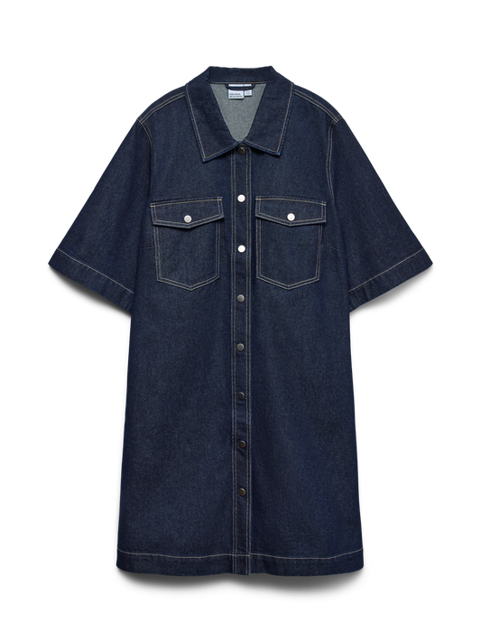 VmcFenja 2 - Kort Denim Kjole
