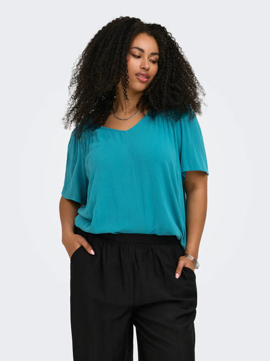 CarSelasi - Bluse med Blonde