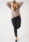 CarAnna - Højtaljet Ankel Jeans - Noos
