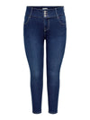 CARANNA - HW Jeans - Blå - NOOS