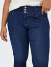 CARANNA - HW Jeans - Blå - NOOS