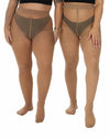 Pm30 Denier Sheer Curvy Super Stræk Strømpebukser